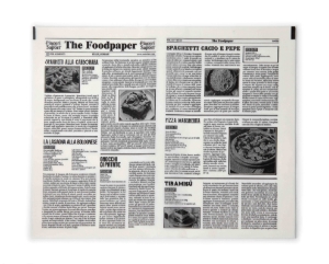 Immagine di CARTA ANTIGRASSO GIORNALE BIANCA 33x40cm gr.45