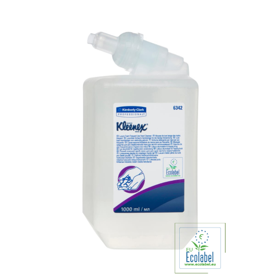 Immagine di 6342 DETERGENTE MANI SCHIUMA ECOLABEL lt.1