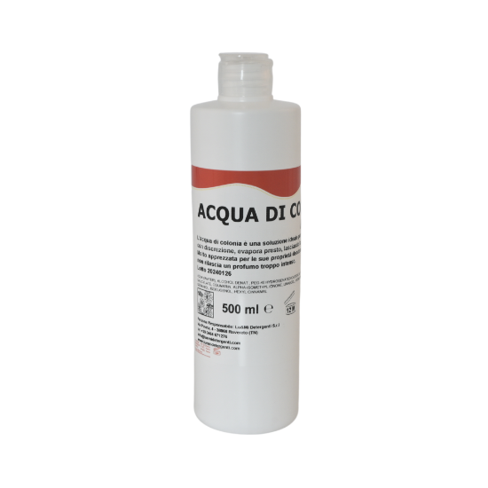 Immagine di ACQUA DI COLONIA AL PROFUMO DI MUSCHIO flacone ml.500