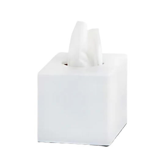 Immagine di DISPENSER BIANCO VELINE CUBO ABS