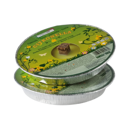 Immagine di FIACCOLA CITRONELLA BASE ALLUMINIO