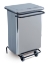 Immagine di CONTENITORE IN ACCIAIO INOX CON RUOTE lt.70