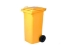 Immagine di BIDONE NU GIALLO CON RUOTE lt.120