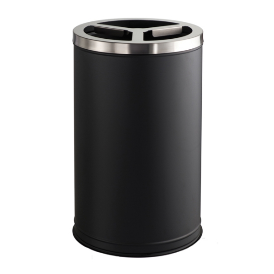 Immagine di GETTACARTE TRIO IN METALLO NERO lt.105