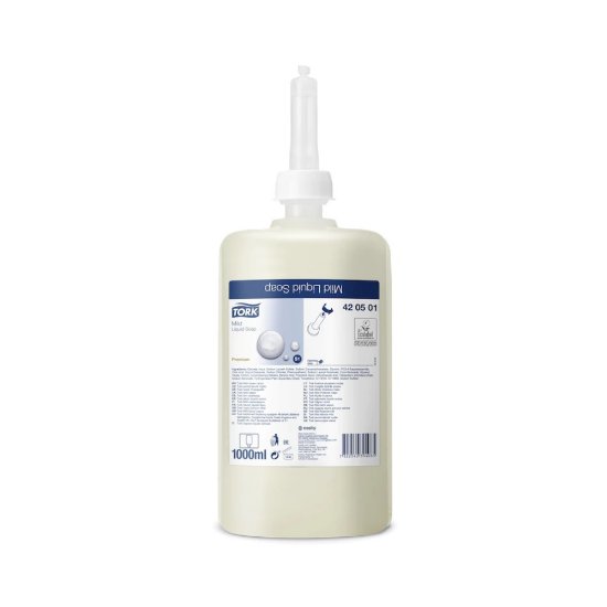 Immagine di 420501 SAPONE MANI TORKPREMIUM MILD S ECOLABEL flacone lt.1  
