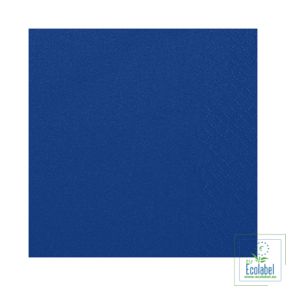 Immagine di TOVAGLIOLO 2 VELI BLU ECOLABEL 24x24cm