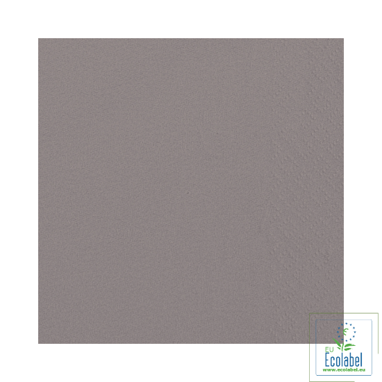 Immagine di TOVAGLIOLO 2 VELI GRIGIO ECOLABEL 24x24cm 