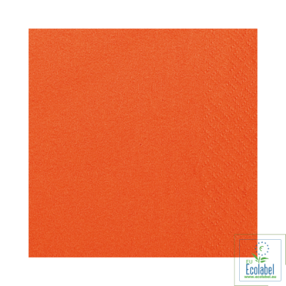 Immagine di TOVAGLIOLO 2 VELI MANDARINO ECOLABEL 33x33cm