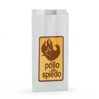 Immagine di SACCHETTI POLLO ROSTICCERIA 14+11x30cm