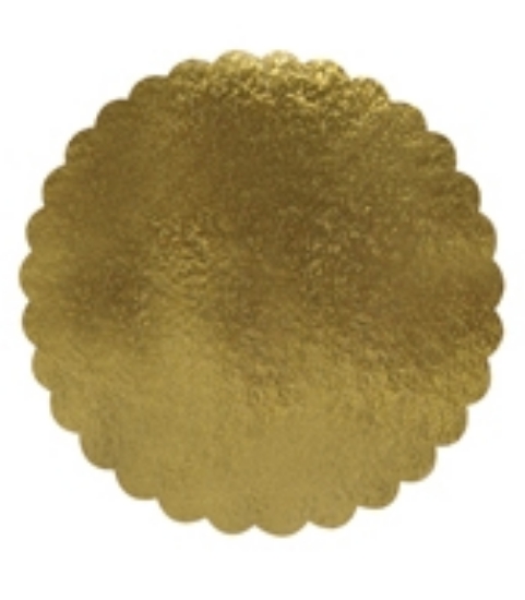 Immagine di DISCHI IN CARTONE ORO SMERLATI Ø28cm