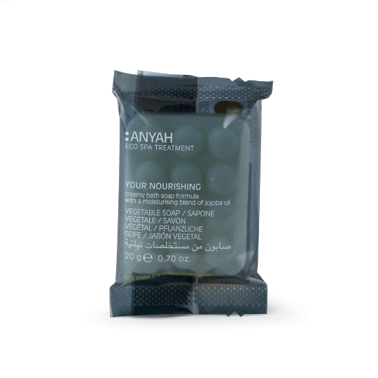 Immagine di SAPONETTA MASSAGGIANTE ANYAH NORDIC ECOLABEL gr.20