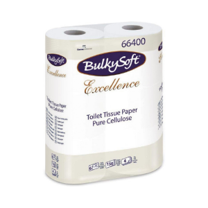 Immagine di 66400 CARTA IGIENICA BULKYSOFT EXCELLENCE 4 VELI ECOLABEL  