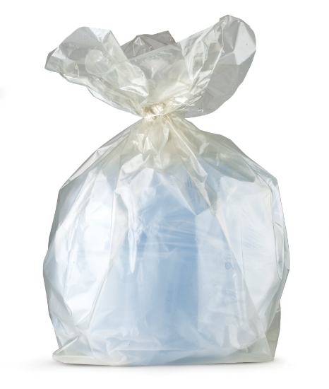 Immagine di SACCHI NU TRASPARENTI LDPE 110lt 12my 26gr 70x110cm 