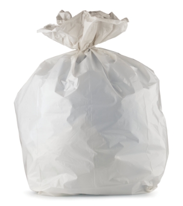 Immagine di SACCHI NU BIANCHI LDPE 23lt 18my 8gr 45x55cm