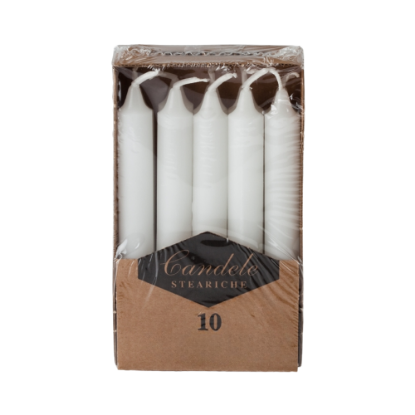 Immagine di CANDELA NEUTRA STEARICA 16cm