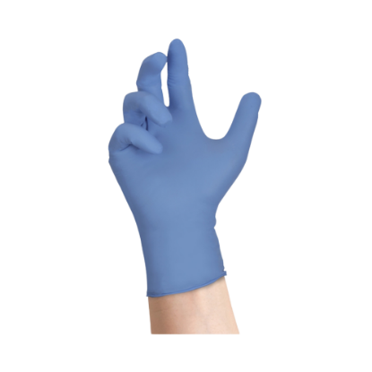Immagine di GUANTO NITRILE SENZA POLVERE CAT.3 mis.S EN374 gr.5