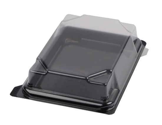 Immagine di SCATOLA SUSHI CON COPERCHIO 13,6x10,2x3,5cm 