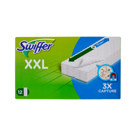 Immagine di RICARICA SWIFFER XXL DA 12 PANNI PER SPOLVERO PAVIMENTI 27x45cm