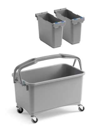 Immagine di SECCHIO EROY CON RUOTE lt.28