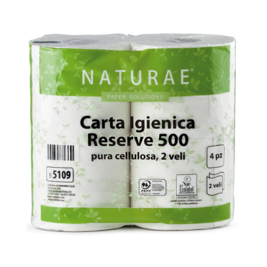 Immagine di CARTA IGIENICA RESERVE PURA CELLULOSA 2 VELI ECOLABEL