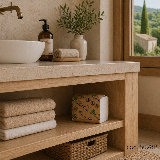 Immagine di CARTA IGIENICA INTERCALATA 2 VELI CARBON NEUTRAL ECOLABEL