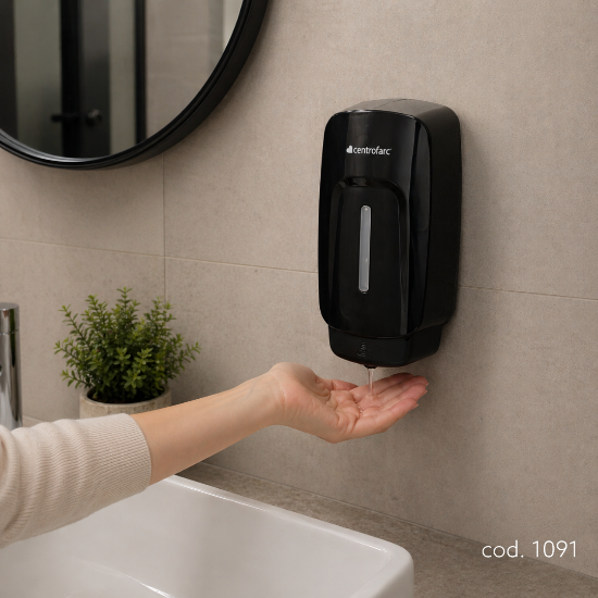 Immagine di DISPENSER BLACK AUTOMATIC FOAM ml.1000 