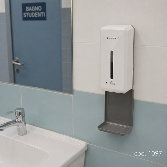 Immagine di DISPENSER AUTOMATICO CON SALVAGOCCIA ml.1000
