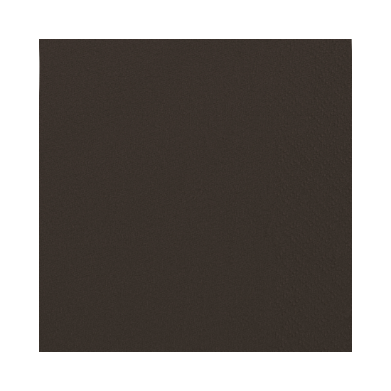 Immagine di TOVAGLIOLO MICROINCOLLATO NERO ECOLABEL 38x38cm