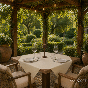 Immagine di TOVAGLIA TNT CREMA mt.1,4x1,4