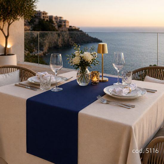 Immagine di TETE A TETE TNT BLU 50x120cm