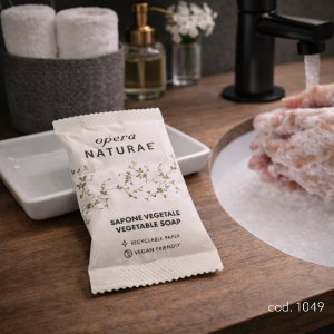 Immagine di SAPONETTA TONDA OPERA NATURAE PACK IN CARTA gr.15