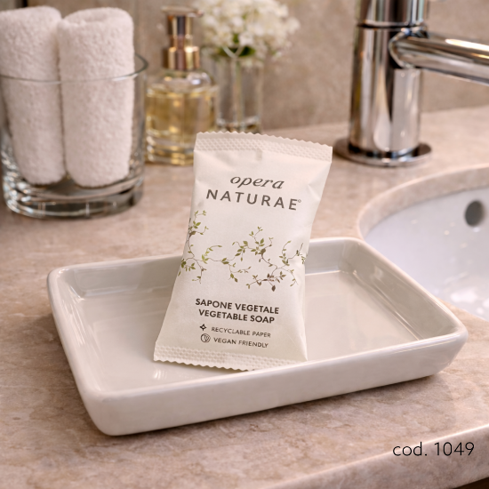 Immagine di SAPONETTA TONDA OPERA NATURAE PACK IN CARTA gr.15