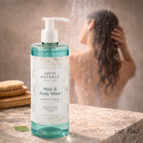 Immagine di FLACONE SHAMPOO DOCCIA OPERA NATURAE ml.380