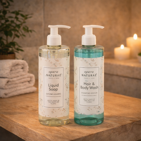 Immagine di FLACONE SHAMPOO DOCCIA OPERA NATURAE ml.380