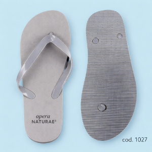 Immagine di CIABATTA INFRADITO GRIGIO CHIARO OPERA NATURAE cm28,5 