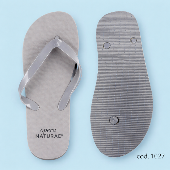 Immagine di CIABATTA INFRADITO GRIGIO CHIARO OPERA NATURAE cm28,5 