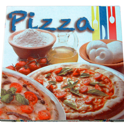Immagine di COPERCHIO CUBO PIZZA 33x33x3cm confezione 200 pezzi