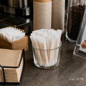 Immagine di PALETTA LEGNO PER CAFFÈ IMBUSTATA SINGOLARMENTE 11cm
