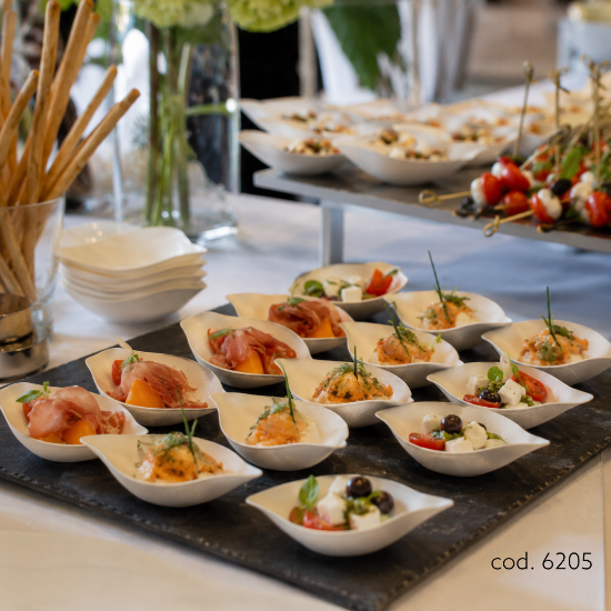 Immagine di PIATTO FINGER FOOD GOCCIA 11x5cm