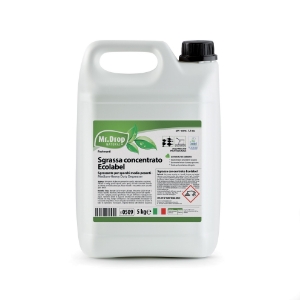 Immagine di SGRASSA CONCENTRATO ECOLABEL tanica kg.5