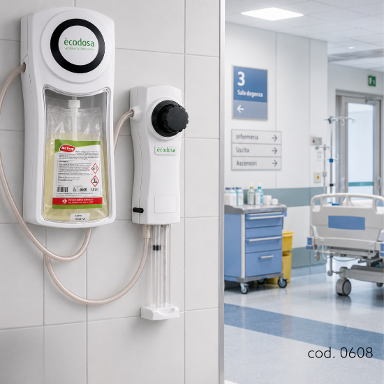 Immagine di 9 DISINFETTANTE BATTERICIDA E LEVURICIDA - AMINOSEPT 10 sacca lt.1,5