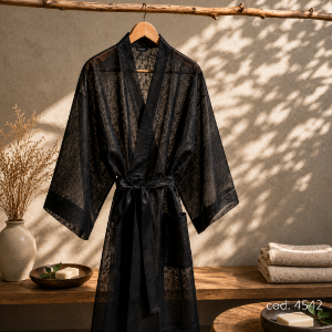 Immagine di KIMONO MONOUSO IN TNT NERO