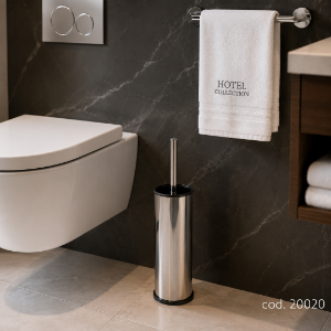 Immagine di PORTASCOPINO IN ACCIAIO INOX 304 Ø8,5x37cm