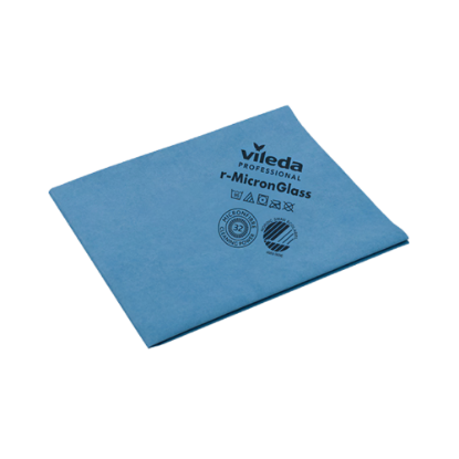 Immagine di PANNO PER VETRI R-MICRONGLASS BLU NORDIC ECOLABEL cm.50x40