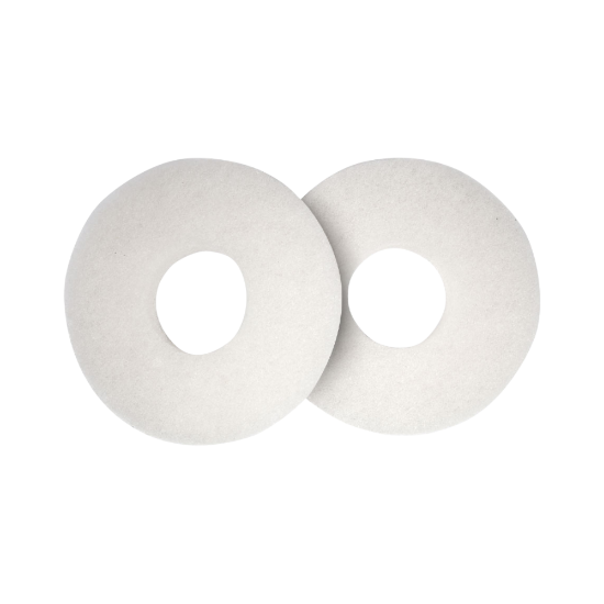 Immagine di NUC244 WHITE PAD (Ø 255mm) DELICATE SURFACE
