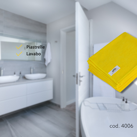 Immagine di MICROFIBRA FAST SUPER SPONGE GIALLA 38x38cm DTEX<1
