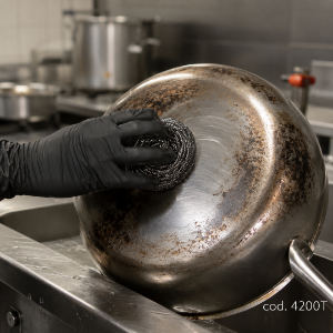 Immagine di SPUGNA ABRASIVA IN ACCIAIO INOX gr.40