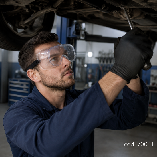 Immagine di MASCHERA/OCCHIALI PROTETTIVI PVC