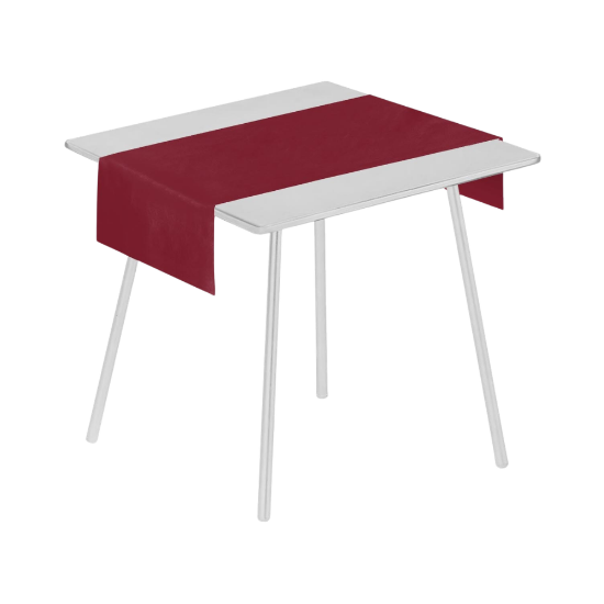 Immagine di STRISCIA YOU&ME PIEGATA CARTA A SECCO BORDEAUX 120x48cm