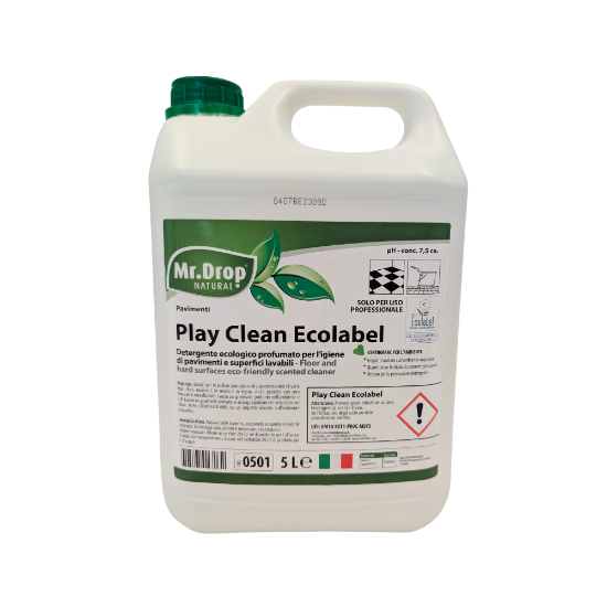 Immagine di PLAY CLEAN ECOLABEL tanica lt.5